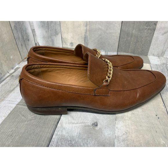 Guess Brown Mens loafers size 9.5 - Picture 1 of 6